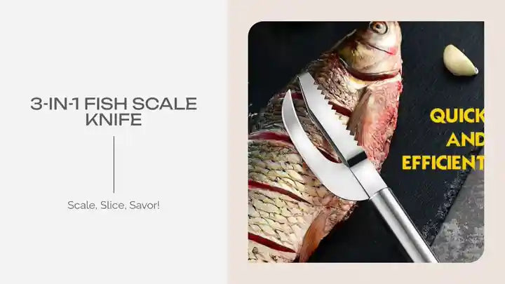 3-in-1 Fish Scale Knife by@Outfy
