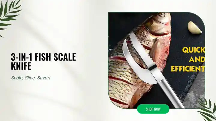 3-in-1 Fish Scale Knife by@Outfy