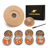 Cocktail Smoker Kit Premium Quality:Walnut Beech,for Wood Chip Flavors