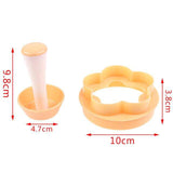 Pastry Dough Tamper Kit Kitchen Flower Round Cookie Cutter Set Cupcake Muffin Tart Shells Mold - Culinarywellbeing