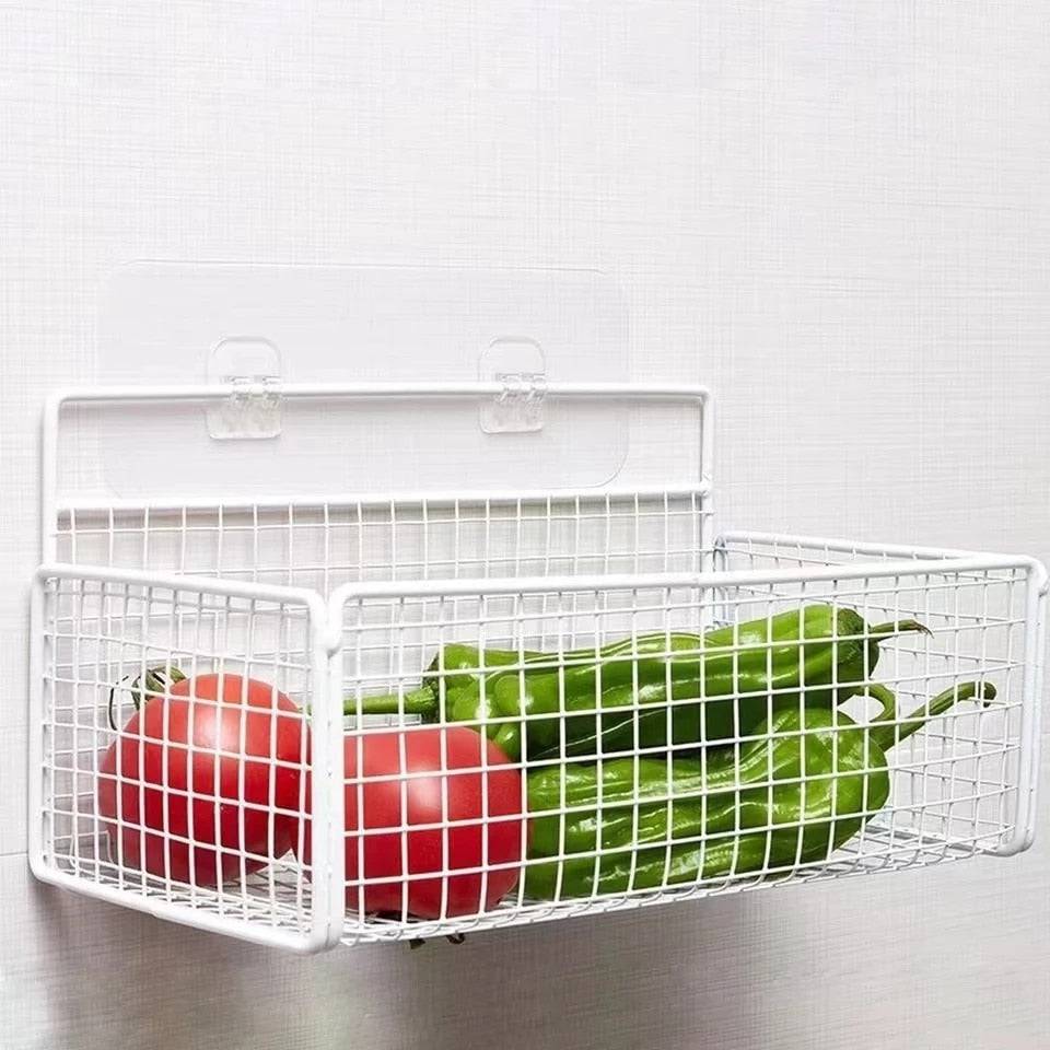 Transparent Hanging Shelf Hooks Wall Storage Rack Fixing Patch Strong Self-Adhesive Snap For Kitchen Bathroom Gadgets - Culinarywellbeing