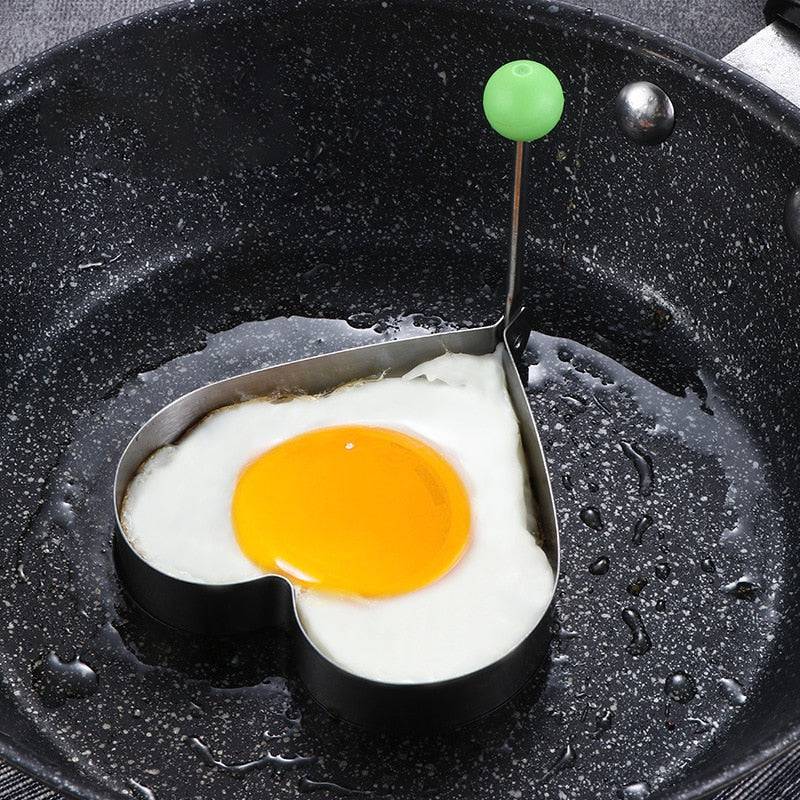 TheWellBeing™ Egg Pancake Ring Nonstick Pancake Maker Mold Silicone - Culinarywellbeing