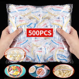 Colorful Saran Wrap Disposable Food Cover Food Grade Fruit Fresh-keeping Plastic Bag - Culinarywellbeing