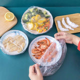 Colorful Saran Wrap Disposable Food Cover Food Grade Fruit Fresh-keeping Plastic Bag - Culinarywellbeing