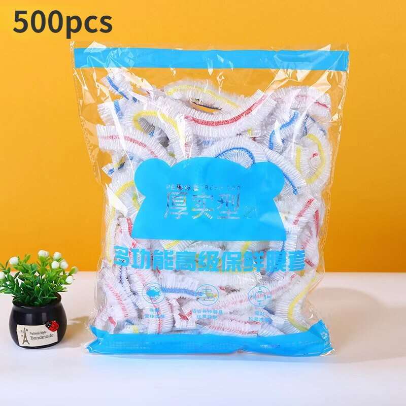 Colorful Saran Wrap Disposable Food Cover Food Grade Fruit Fresh-keeping Plastic Bag - Culinarywellbeing