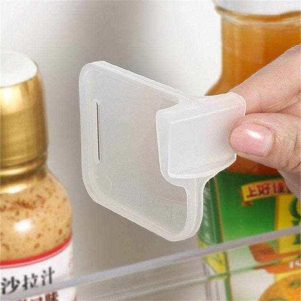 Refrigerator Storage Partition Board Retractable Plastic Divider Storage Splint 