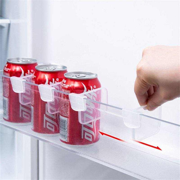 Refrigerator Storage Partition Board Retractable Plastic Divider Storage Splint 