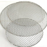 Stainless Steel round BBQ net Grill Mesh Roast  Bacon Grill Tool Iron  non-stick BBQ Mat Grid - Culinarywellbeing