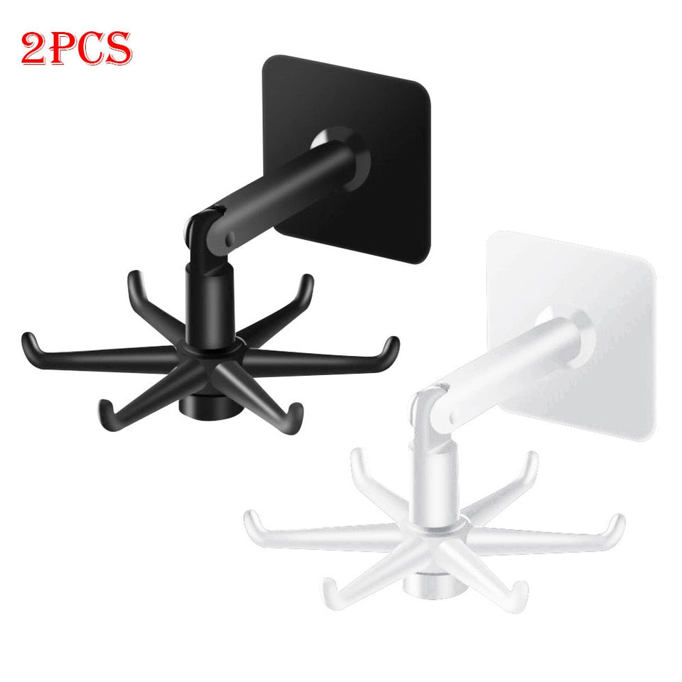 TheWellBeing Universal Kitchen Hook - MultiPurpose 360° Rotated OrganiTheWellBeing1TheWellBeing Universal Kitchen Hook - MultiPurpose 360° Rotated OrganizerCulinaryWellBeing