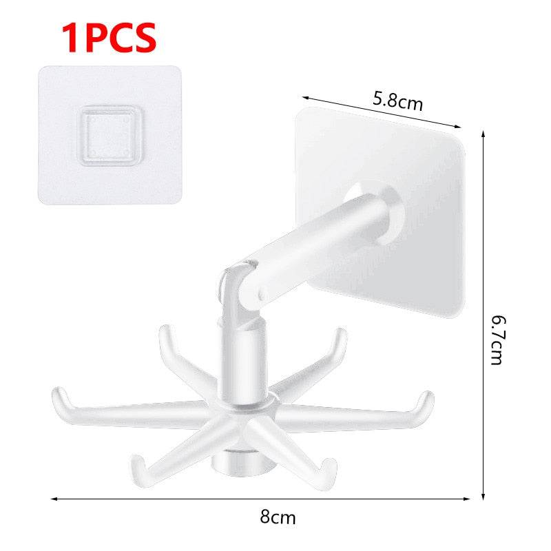 TheWellBeing Universal Kitchen Hook - MultiPurpose 360° Rotated OrganiTheWellBeing1TheWellBeing Universal Kitchen Hook - MultiPurpose 360° Rotated OrganizerCulinaryWellBeing