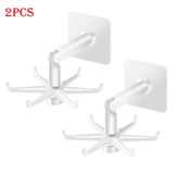 TheWellBeing Universal Kitchen Hook - MultiPurpose 360° Rotated OrganiTheWellBeing1TheWellBeing Universal Kitchen Hook - MultiPurpose 360° Rotated OrganizerCulinaryWellBeing