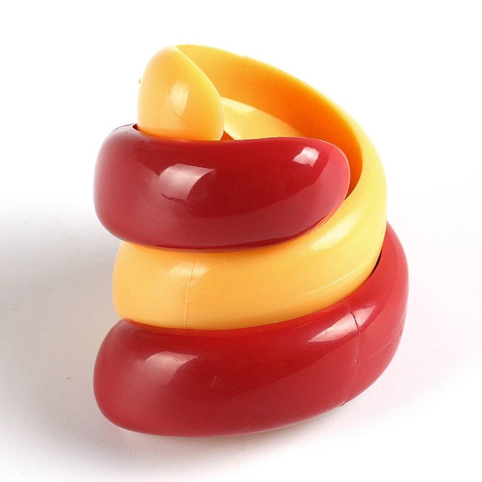 Fancy Sausage Spiral Barbecue Hot Dogs Cutter Slicer 2PCSProduct name: cut hot dog sausage.
Material: PPPackage: opp bagColor box size: 9 * 5* 5cmWeight: 26gTheWellBeing1Fancy Sausage Spiral Barbecue Hot Dogs Cutter Slicer 2PCSCulinaryWellBeing