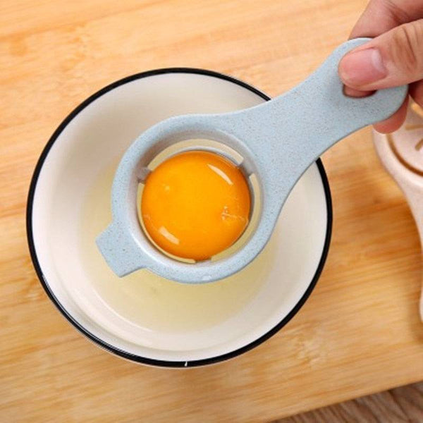 Stem Egg Separator White and Yolk Filter Kitchen Baking Separator Tool - Culinarywellbeing