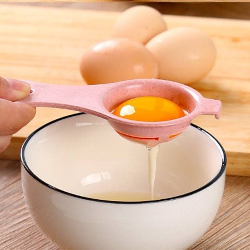 Stem Egg Separator White and Yolk Filter Kitchen Baking Separator Tool - Culinarywellbeing