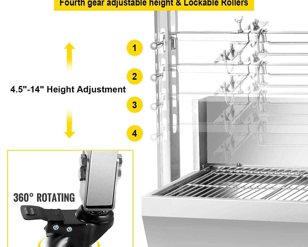 Electric BBQ Grill Roaster