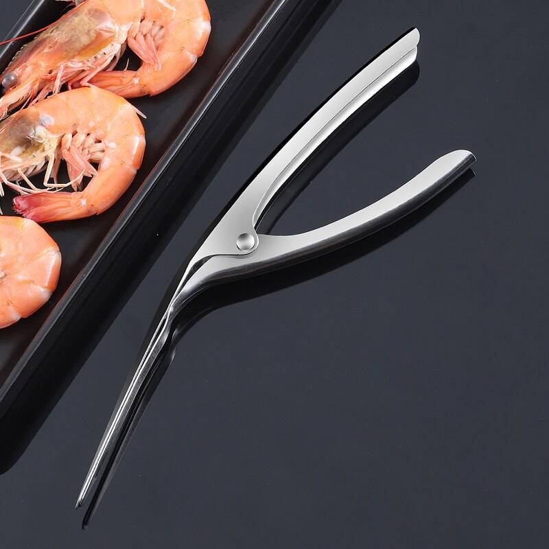 Stainless Steel Shrimp Stripper Shrimp Line Remover Peeler Cleaning Peeling Seafood Tools Kitchen Accessories 2 pcs - Culinarywellbeing