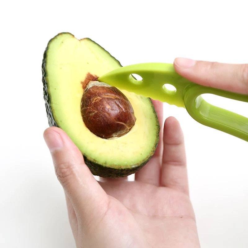 TheWellBeing™ 3-in-1 Avocado Slicer - Kitchen Gadget for Easy Prep - Culinarywellbeing