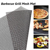 Non-stick Barbecue Mesh Mat Liner Reusable Heat Resistance Baking Net Color:Black Style:Barbecue Mat Package:1*Barbecue Mat Size:30x40cm/40x50cm Functions: Pad on the grill to prevent food from falling and adhesion How to Use: Clean fiTheWellBeing1-stick Barbecue Mesh Mat Liner Reusable Heat Resistance Baking Net PadCulinaryWellBeing