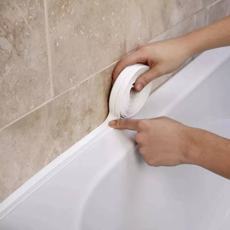 Sealing Strip Tape Caulk Strip Self Adhesive Waterproof Wall Sticker Sink Edge Tape - Culinarywellbeing