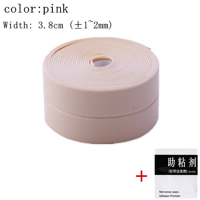 Sealing Strip Tape Caulk Strip Self Adhesive Waterproof Wall Sticker Sink Edge Tape - Culinarywellbeing