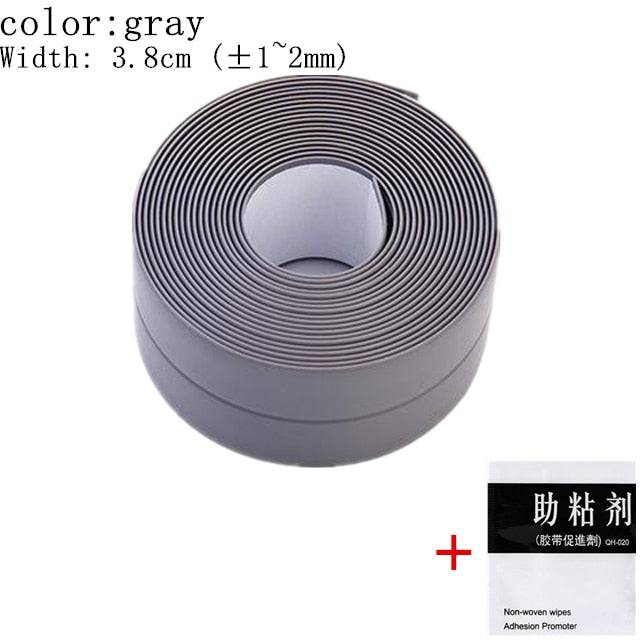 Sealing Strip Tape Caulk Strip Self Adhesive Waterproof Wall Sticker Sink Edge Tape - Culinarywellbeing