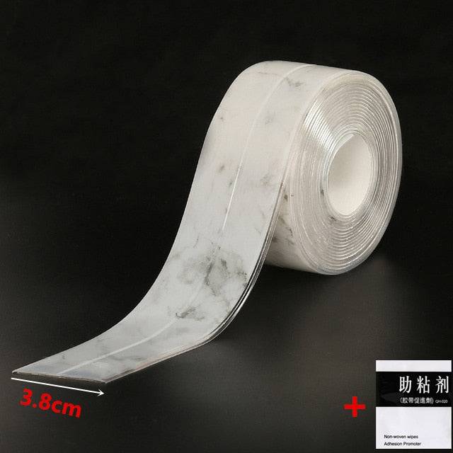 Sealing Strip Tape Caulk Strip Self Adhesive Waterproof Wall Sticker Sink Edge Tape - Culinarywellbeing