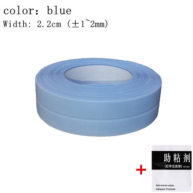 Sealing Strip Tape Caulk Strip Self Adhesive Waterproof Wall Sticker Sink Edge Tape - Culinarywellbeing