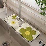 TheWellBeing™Classic Sink Faucet Drain Pad Table Mat Toilet Diatom Mud Absorbent Pad Non-slip Anti-mildew Mat for Kitchen Countertop Dining - Culinarywellbeing