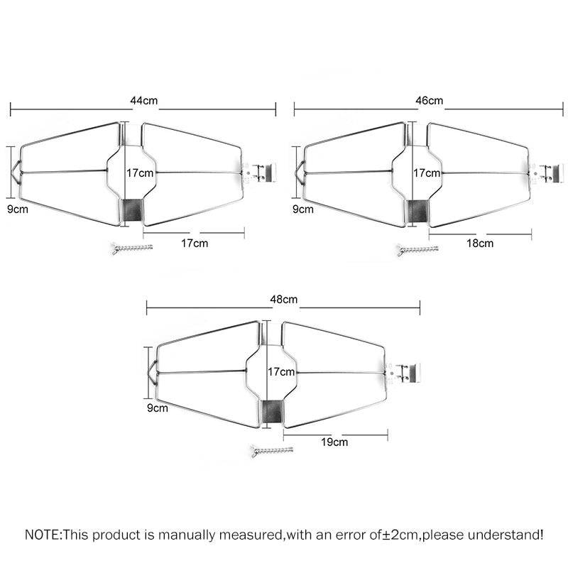 Practical Chicken Roast Duck Clip Stainless Steel Oven Grill BBQ Tool Item name : Roast Duck ClipMaterial : 201 Stainless SteelSize : As show in the pictureColor : As show in the picturePackage : 1pcPlease Note:Due to hand measure, theTheWellBeing1Practical Chicken Roast Duck Clip Stainless Steel Oven Grill BBQ Tool Skewers Grilled Fish Clip HookCulinaryWellBeing