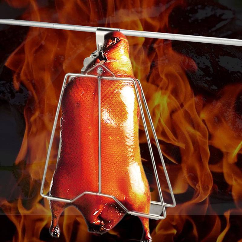 Practical Chicken Roast Duck Clip Stainless Steel Oven Grill BBQ Tool Item name : Roast Duck ClipMaterial : 201 Stainless SteelSize : As show in the pictureColor : As show in the picturePackage : 1pcPlease Note:Due to hand measure, theTheWellBeing1Practical Chicken Roast Duck Clip Stainless Steel Oven Grill BBQ Tool Skewers Grilled Fish Clip HookCulinaryWellBeing