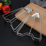 Practical Chicken Roast Duck Clip Stainless Steel Oven Grill BBQ Tool Skewers Grilled Fish Clip Hook With Screw Barbecue - Culinarywellbeing