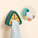 Towel Holder Towel Storage Racks Hanger Adhesive Towels Storage Wash Cloth Clip Sucker Wall Window Bathroom Kitchen Accessories - Culinarywellbeing