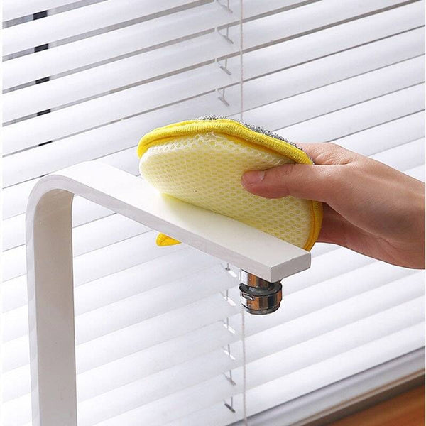 Dual-Sided Dishwashing Sponge: Household Kitchen Cleaning Tool - Culinarywellbeing