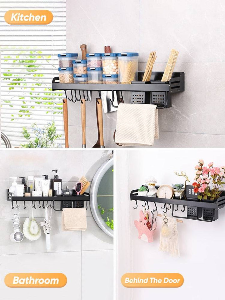 Multifunction Kichen Shelf Storage Rack Wall-mounted Kitchen OrganizerPacking list


1*kitchen shelf+1 package*punch accessoriesTheWellBeing1Multifunction Kichen Shelf Storage Rack Wall-mounted Kitchen OrganizerCulinaryWellBeing