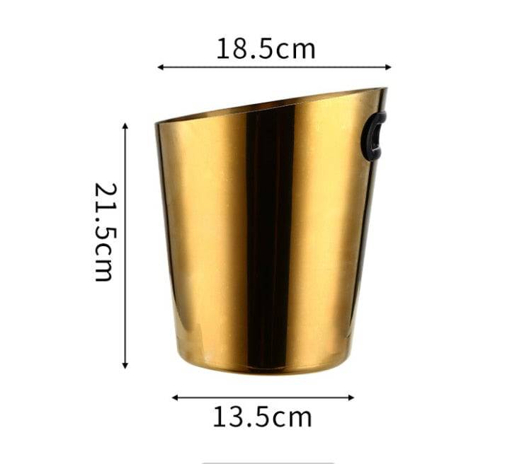 Noble Luxury ice bucket 304 Stainless steel golden hammer patternTheWellBeing1Noble Luxury ice bucket 304 Stainless steel golden hammer patternCulinaryWellBeing