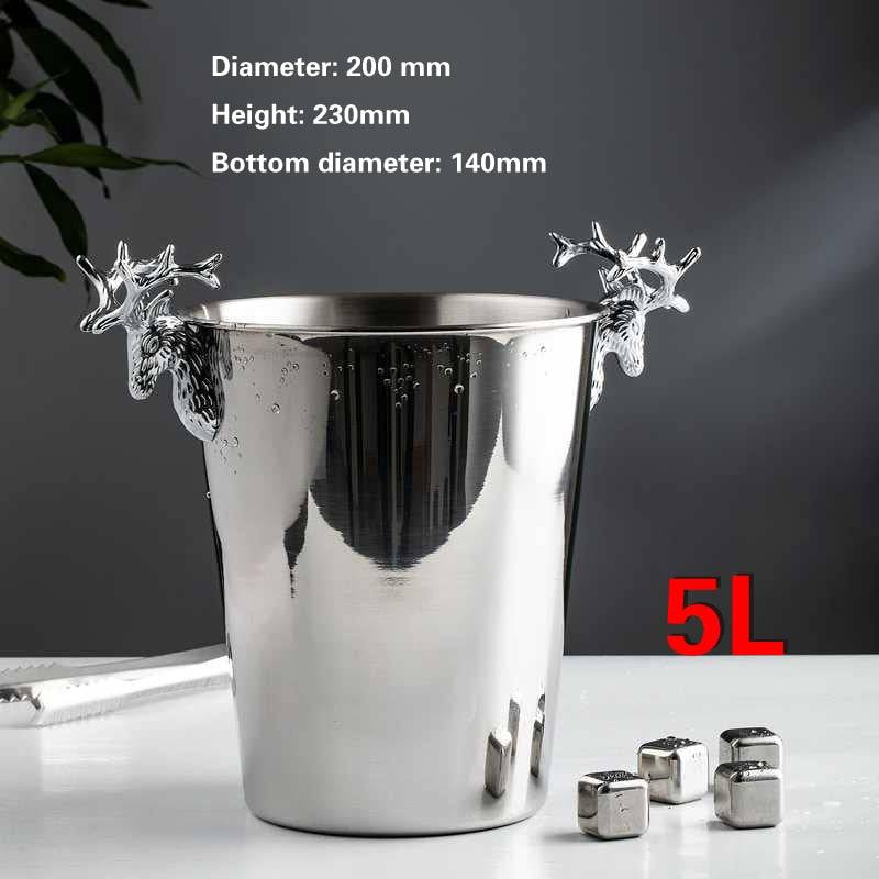 Noble Luxury ice bucket 304 Stainless steel golden hammer patternTheWellBeing1Noble Luxury ice bucket 304 Stainless steel golden hammer patternCulinaryWellBeing