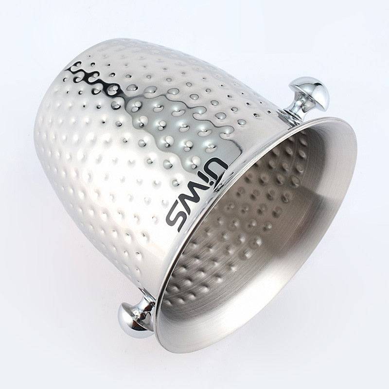 Luxury Stainless Steel Hammer Ice Bucket 5.0L Horn Shaped Beer Bucket Luxury Stainless Steel Hammer Ice Bucket 5.0L Horn Shaped Beer Bucket Party Gathering Chilled Champagne BucketTheWellBeing10L Horn Shaped Beer Bucket Party Gathering Chilled Champagne BucketCulinaryWellBeing