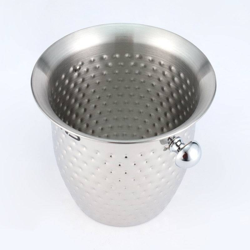 Luxury Stainless Steel Hammer Ice Bucket 5.0L Horn Shaped Beer Bucket Luxury Stainless Steel Hammer Ice Bucket 5.0L Horn Shaped Beer Bucket Party Gathering Chilled Champagne BucketTheWellBeing10L Horn Shaped Beer Bucket Party Gathering Chilled Champagne BucketCulinaryWellBeing