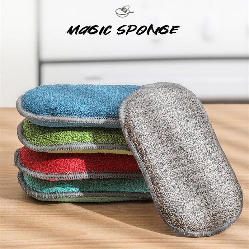 Reusable Magic Sponge Double Sided Eraser for efficient cleaning and decontamination.