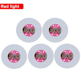 LED Coaster Luminous Bottle Stickers Lights 6cm LED Coaster Lamps