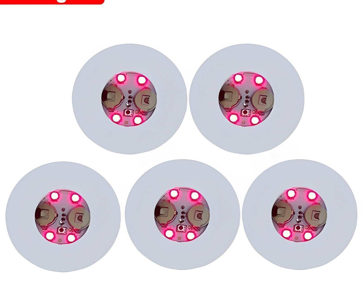 LED Coaster Luminous Bottle Stickers Lights 6cm LED Coaster Lamps