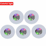 LED Coaster Luminous Bottle Stickers Lights 6cm LED Coaster Lamps