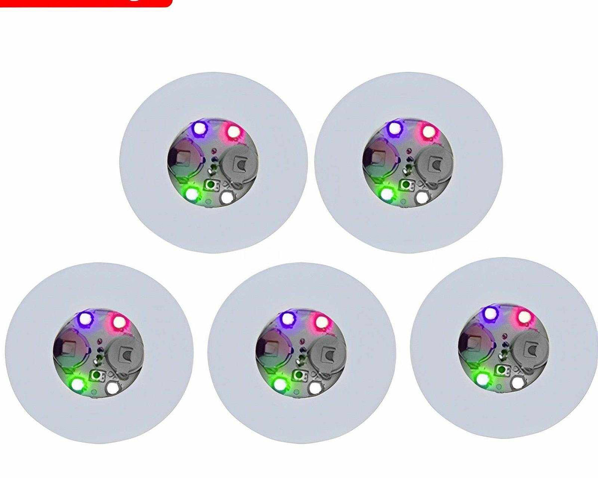 LED Coaster Luminous Bottle Stickers Lights 6cm LED Coaster Lamps