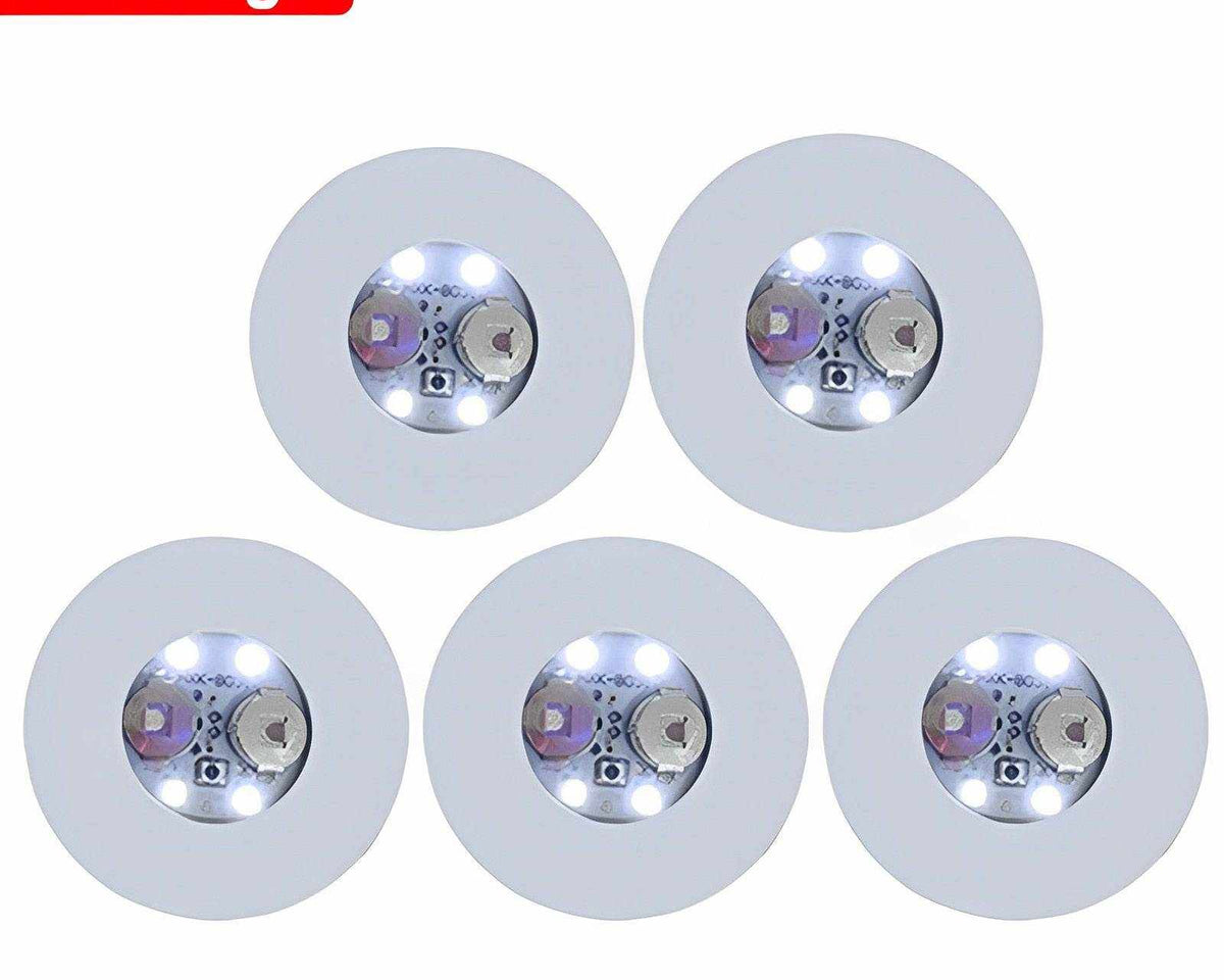 LED Coaster Luminous Bottle Stickers Lights 6cm LED Coaster Lamps