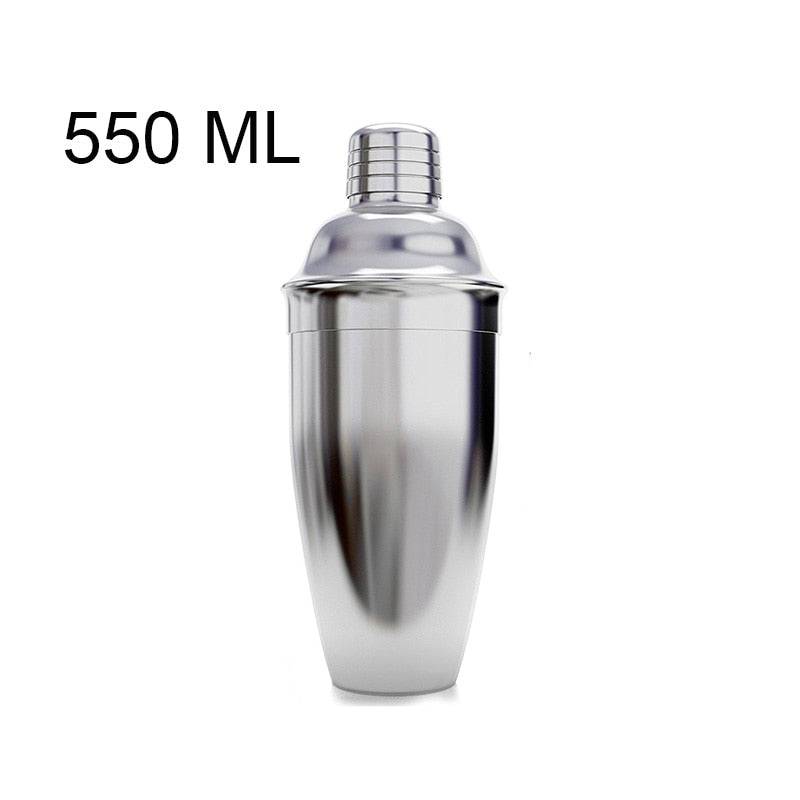 Stainless Steel Cocktail Shaker Mixer Wine Martini Boston Shaker For Bartender Drink Party Bar Tools 550ML/750ML - Culinarywellbeing