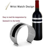 Wine CollBottle Snap Thermometer LCD Display clip Sensor for Champagne beer red wine - Culinarywellbeing