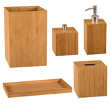 Bamboo home bathroom wash set home bathroom set - Culinarywellbeing