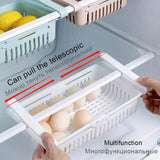 Shelf Organizer - Maximize Fridge Space with Adjustable Storage