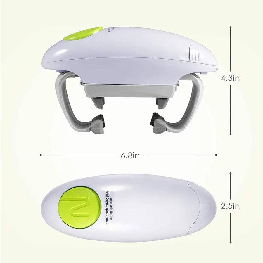 TheWellBeing™ Automatic Electric Can Opener - Battery Operated Beer Bottle and Jar Opener - Culinarywellbeing