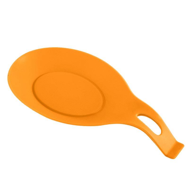 Silicone Insulation Spoon Rest Heat Resistant Placemat Drink Glass CoaKitchen Storage Rack Tool Aid Home OrganizerTemperature resistance up to -40--230 degreeDurableEasy to cleanDishwasher safetySpecification:Size: 19.5 × 9.5cmMaterialTheWellBeing1Silicone Insulation Spoon Rest Heat Resistant Placemat Drink Glass Coaster Tray Spoon Pad Eat Mat Pot HolderCulinaryWellBeing